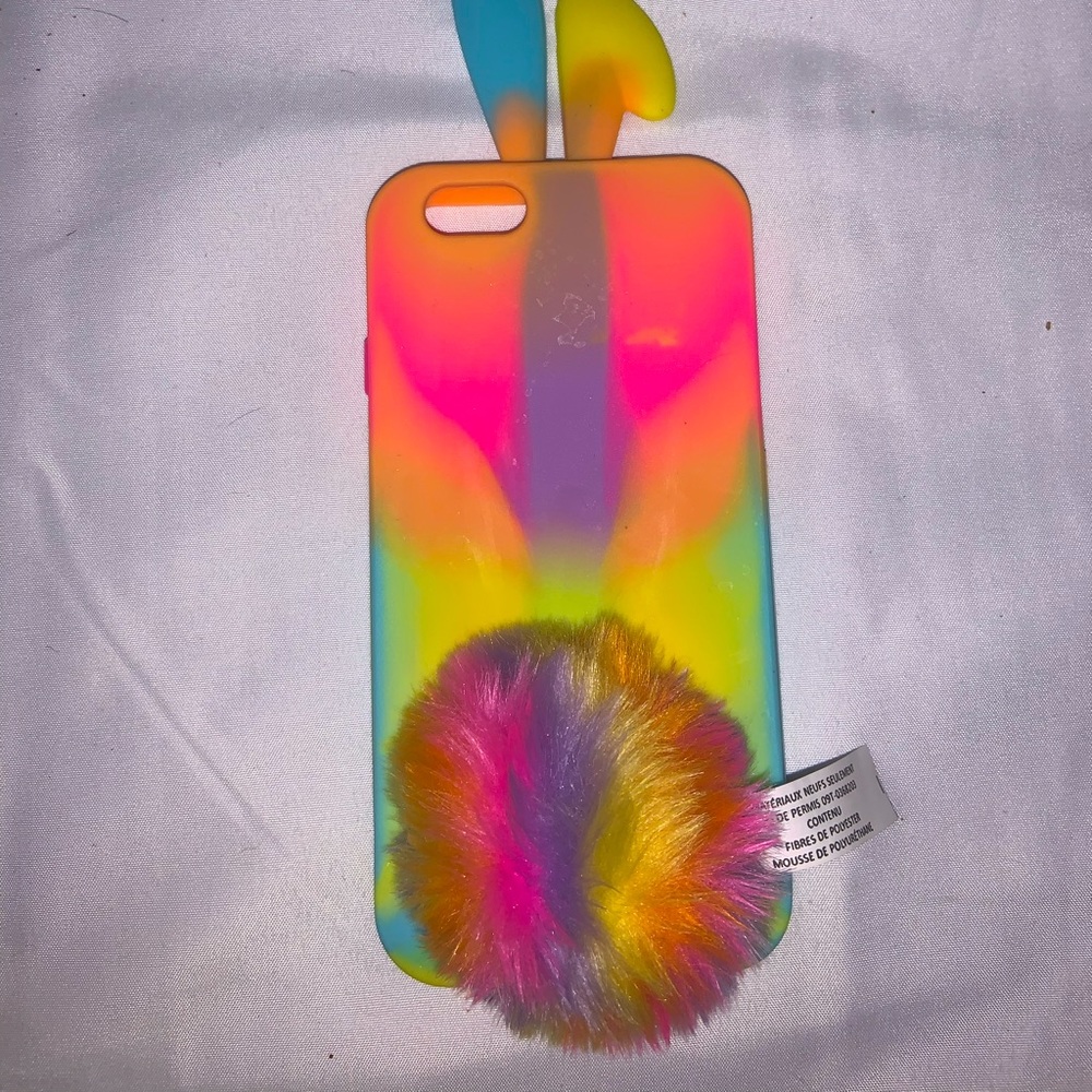 Tye dye bunny iPhone 6/6s case